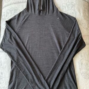 Men's Charcoal Turtleneck Sweater